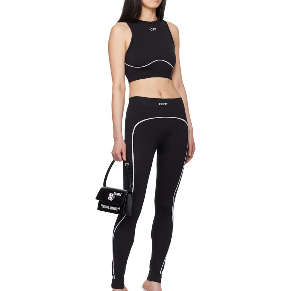 Off-White Black and White athletic set